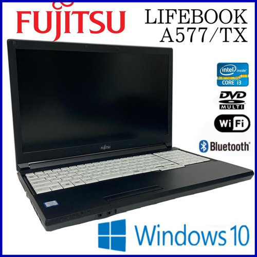 Laptop Fujitsu Lifebook A577 core i3 7130u RAM DDR4 8G SSD 256G